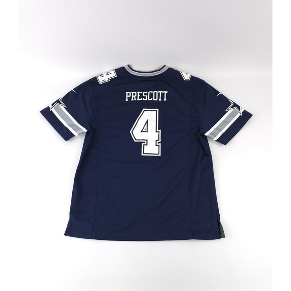 NFL Other - Nike Large Prescott Dallas Cowboys Jersey Big Kids Navy Blue NFL On Field Sporty